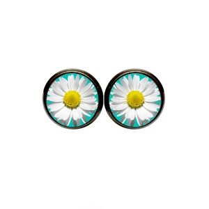 Daisy Earrings - Daisies, Flowers